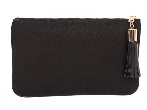 Black Canvas Pouch